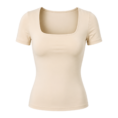 Blusa suplex beige 1