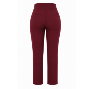 pantalon de tela vino 2